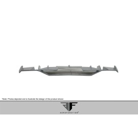 Aero Function 113750 - AF-1 Rear Diffuser For 2011-2017 Lamborghini Aventador - 1 Piece