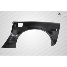 Carbon Creations 113784 - ZR1 Look Rear Fenders For 2005-2013 Chevrolet Corvette - 2 Piece