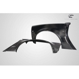 Carbon Creations 113784 - ZR1 Look Rear Fenders For 2005-2013 Chevrolet Corvette - 2 Piece