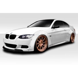 Duraflex 113827 - Circuit Wide Body Front Kit (+65mm Front, +90mm Rear) For 2007-2013 BMW 3 Series E92 E93 - 8 Piece