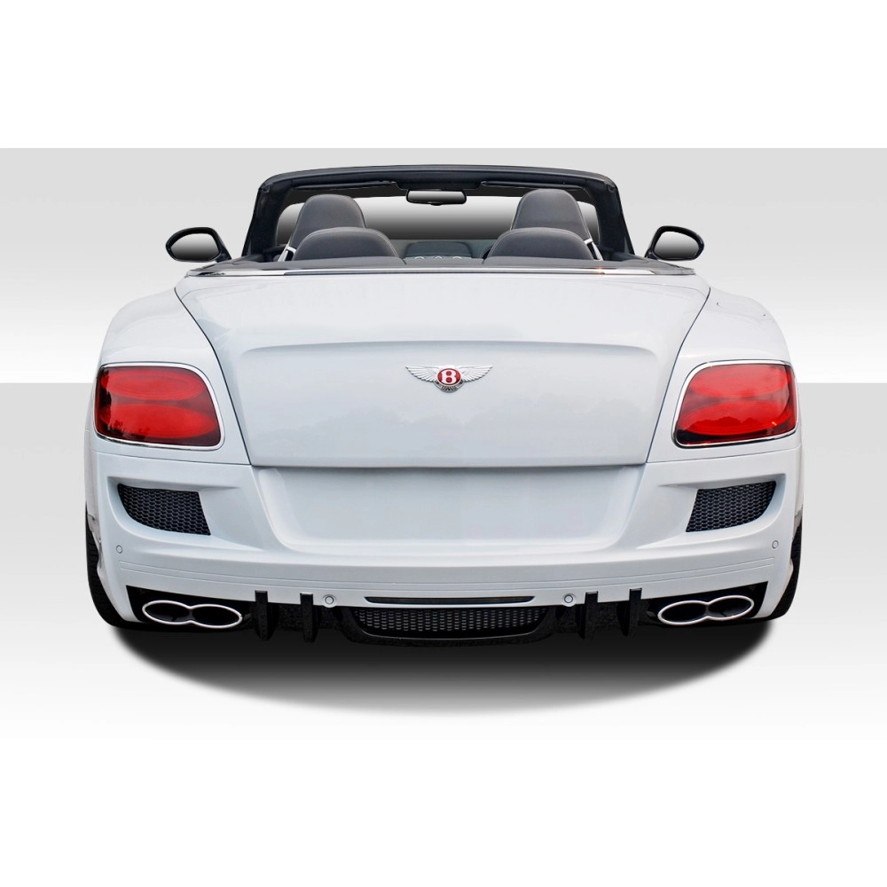 Duraflex 113956 - Eros Version 1 Rear Bumper For 2012-2017 Bentley Continental GT - 1 Piece