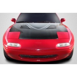 Carbon Creations 114104 - DriTech Venom Hood For 1990-1997 Mazda Miata - 1 Piece