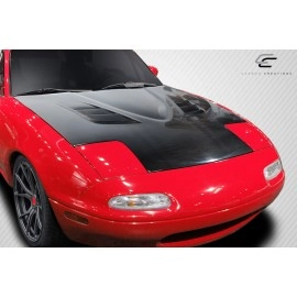Carbon Creations 114104 - DriTech Venom Hood For 1990-1997 Mazda Miata - 1 Piece