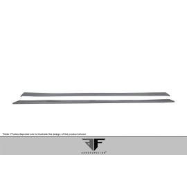 Aero Function 114155 - AF-1 Side Splitters For 2015-2019 BMW X6 - 2 Piece