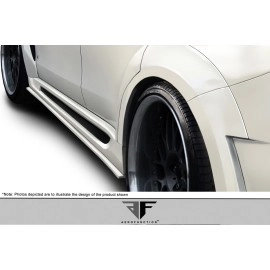 Aero Function 114155 - AF-1 Side Splitters For 2015-2019 BMW X6 - 2 Piece