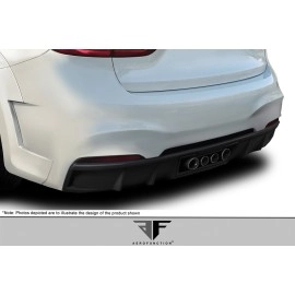 Aero Function 114156 - AF-1 Rear Bumper For 2015-2019 BMW X6 - 1 Piece