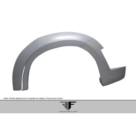 Aero Function 114158 - AF-1 Rear Fender Flares For 2015-2019 BMW X6 - 6 Piece