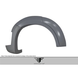 Aero Function 114158 - AF-1 Rear Fender Flares For 2015-2019 BMW X6 - 6 Piece