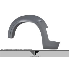 Aero Function 114158 - AF-1 Rear Fender Flares For 2015-2019 BMW X6 - 6 Piece