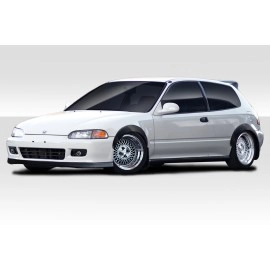 Duraflex 114268 - J Spec Fender Flares For 1992-1995 Honda Civic - 4 Piece