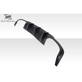 Duraflex 114372 - C63 Look Rear Diffuser For 2012-2014 Mercedes C Class - 1 Piece