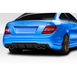 Duraflex 119695 - C63 Look Rear Diffuser For 2012-2014 Mercedes C Class - 1 Piece