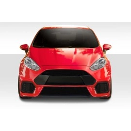 Duraflex 114487 - RS Look Front Bumper For 2014-2019 Ford Fiesta - 1 Piece