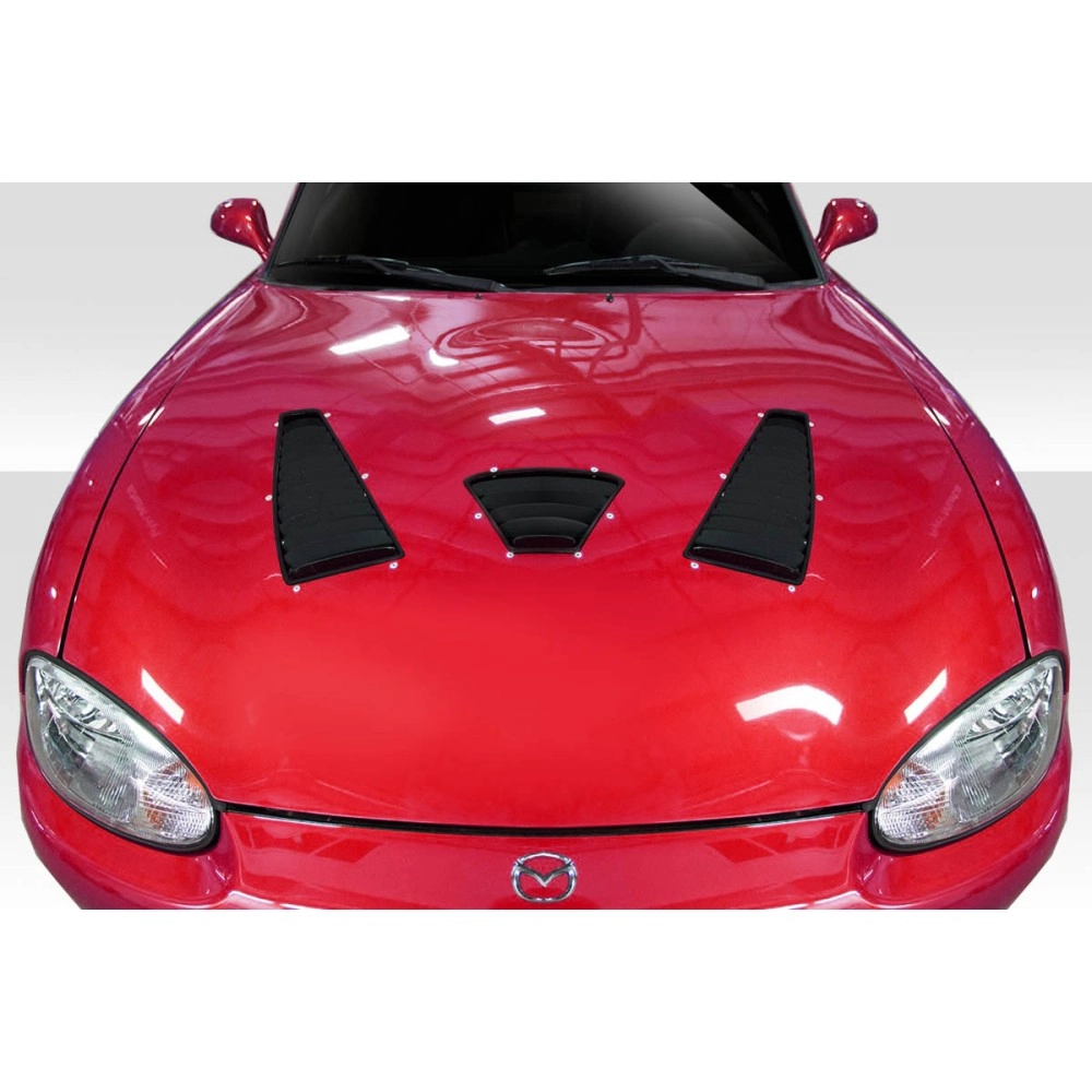 Duraflex 114608 - Trackstar 3 Hood Vents - 3 Piece