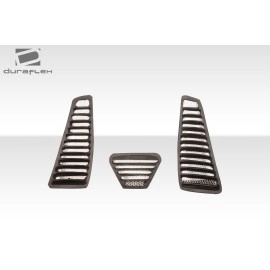 Duraflex 114608 - Trackstar 3 Hood Vents - 3 Piece