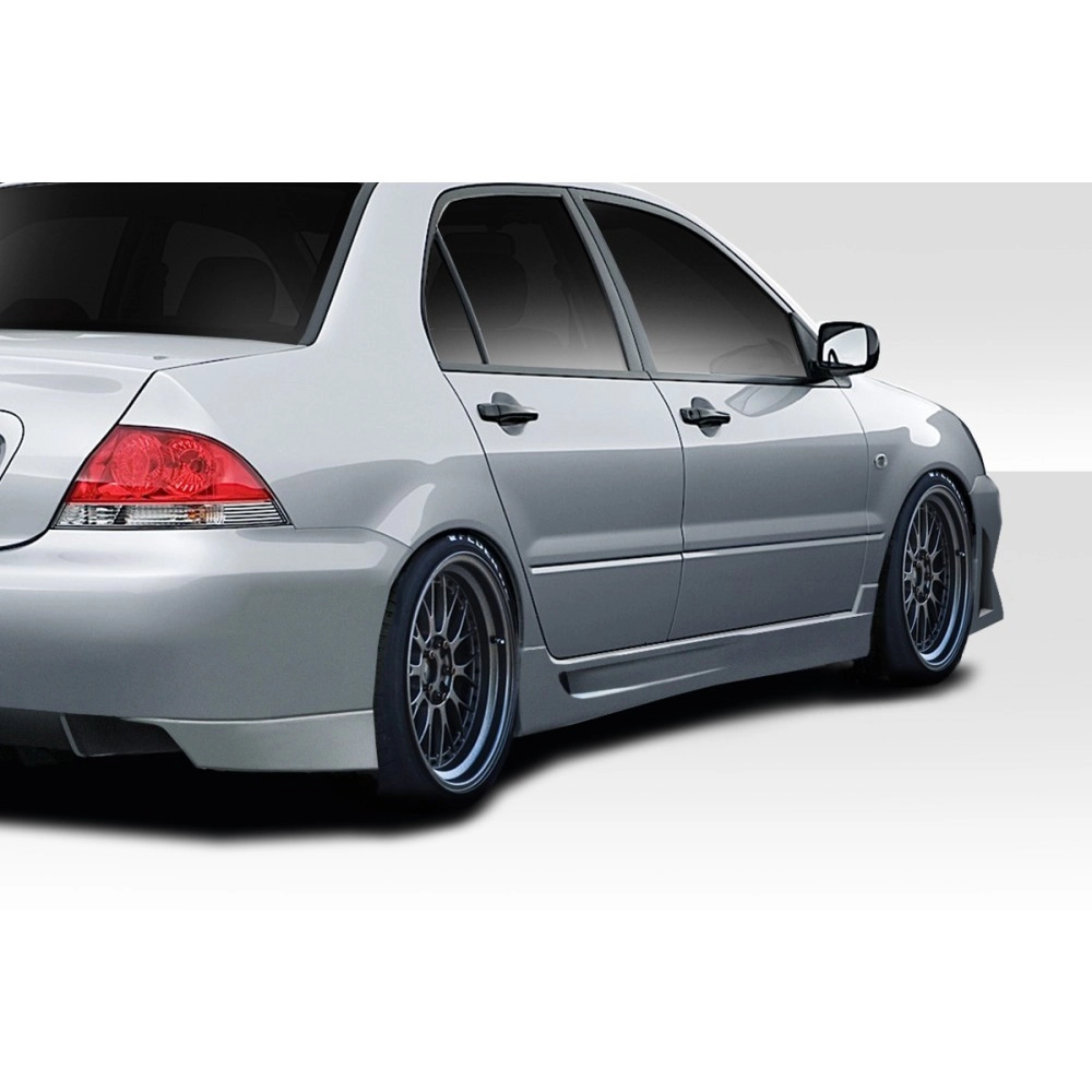 Duraflex 114665 - Trackstar Side Skirts For 2002-2007 Mitsubishi Lancer - 2 Piece