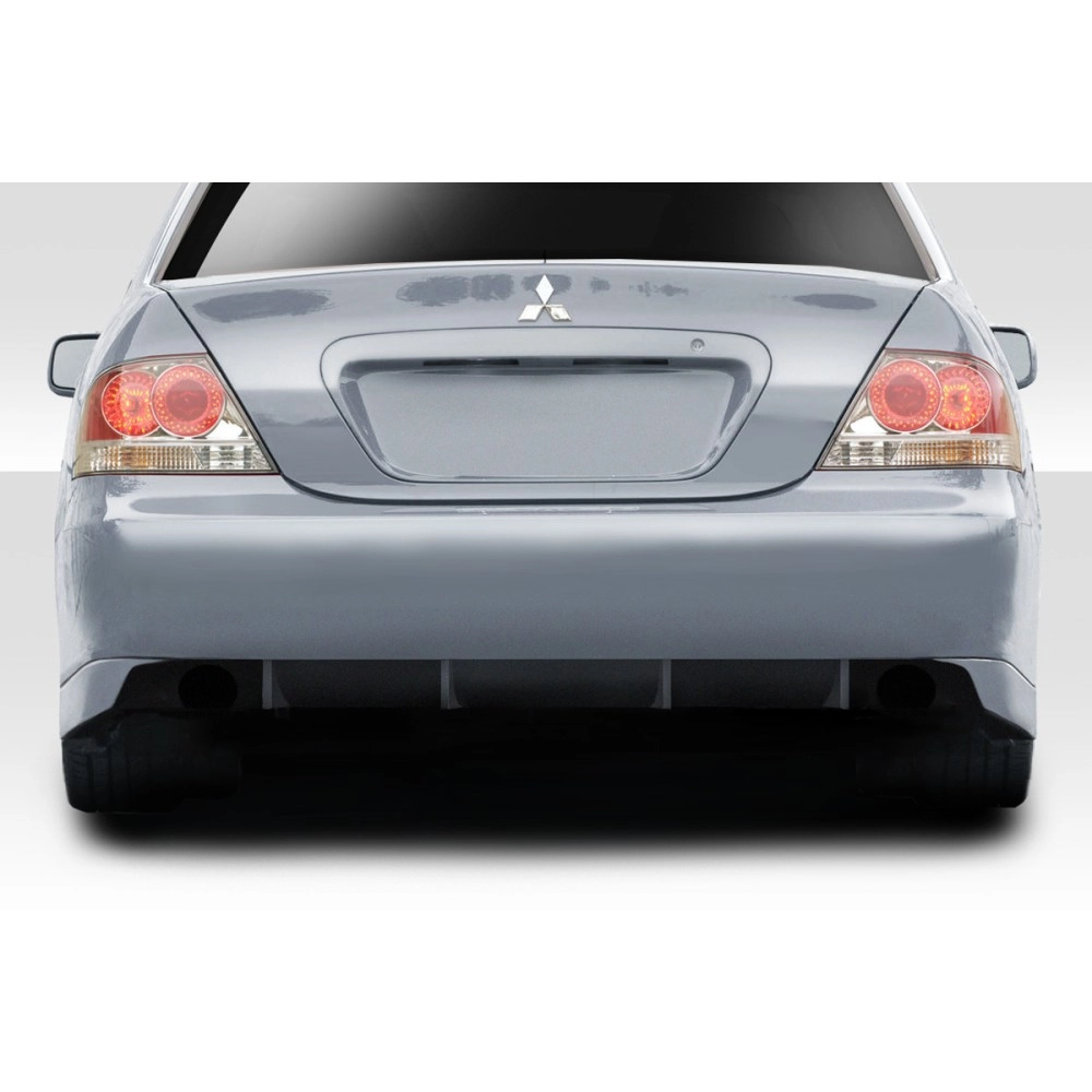 Duraflex 114668 - Trackstar Rear Bumper For 2004-2007 Mitsubishi Lancer - 1 Piece