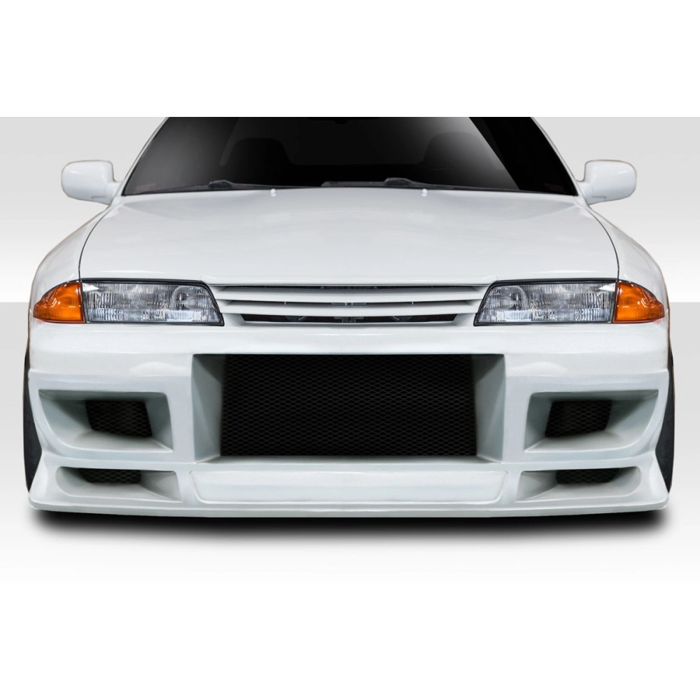 Duraflex 114763 - Demon V2 Front Bumper Cover For 1989-1994 Nissan Skyline - 1 Piece