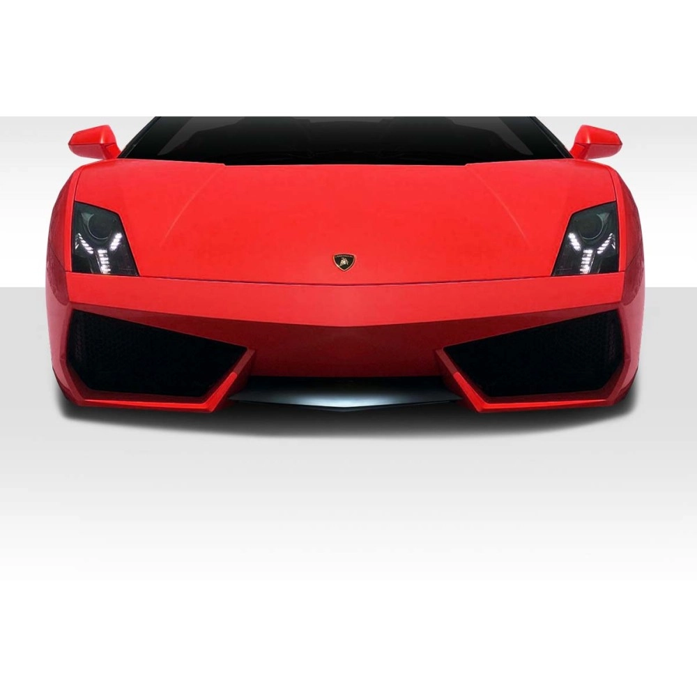 Duraflex 114811 - LP560 LP570 Look Front Middle Add On Lip Spoiler Air Dam For 2004-2013 Lamborghini Gallardo - 1 Piece