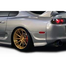 Duraflex 114843 - RD-X Rear Add Ons Spat Extensions For 1993-1998 Toyota Supra - 2 Piece