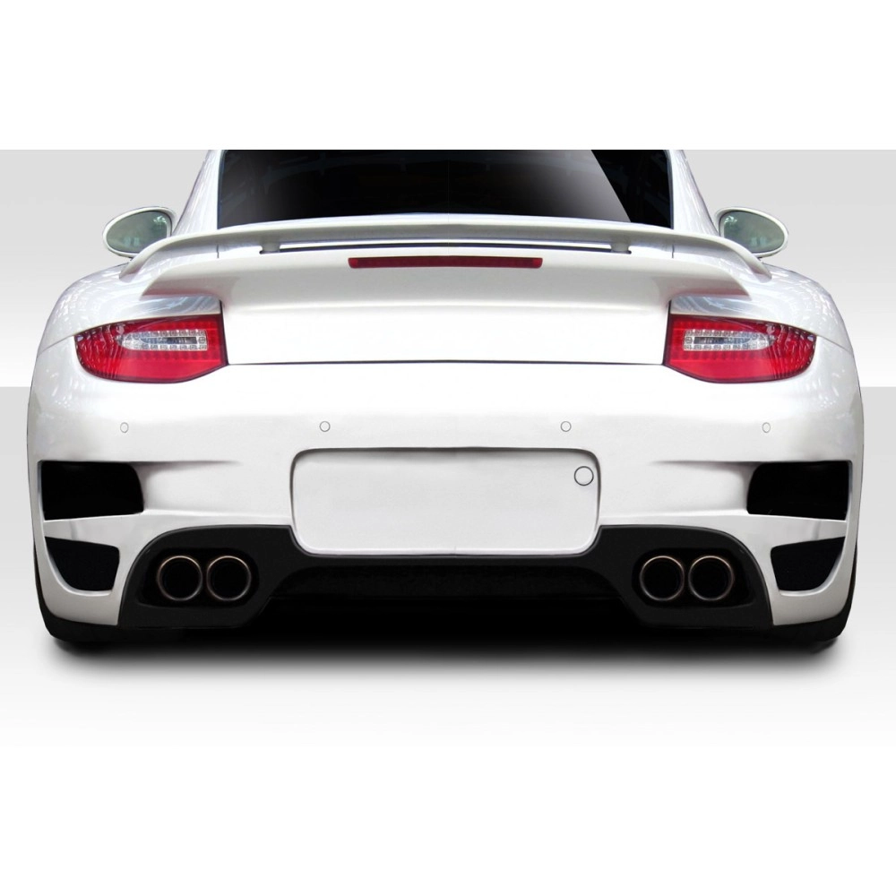 Duraflex 114857 - Tecnika Rear Bumper Cover For 2009-2011 Porsche 997 - 2 Piece