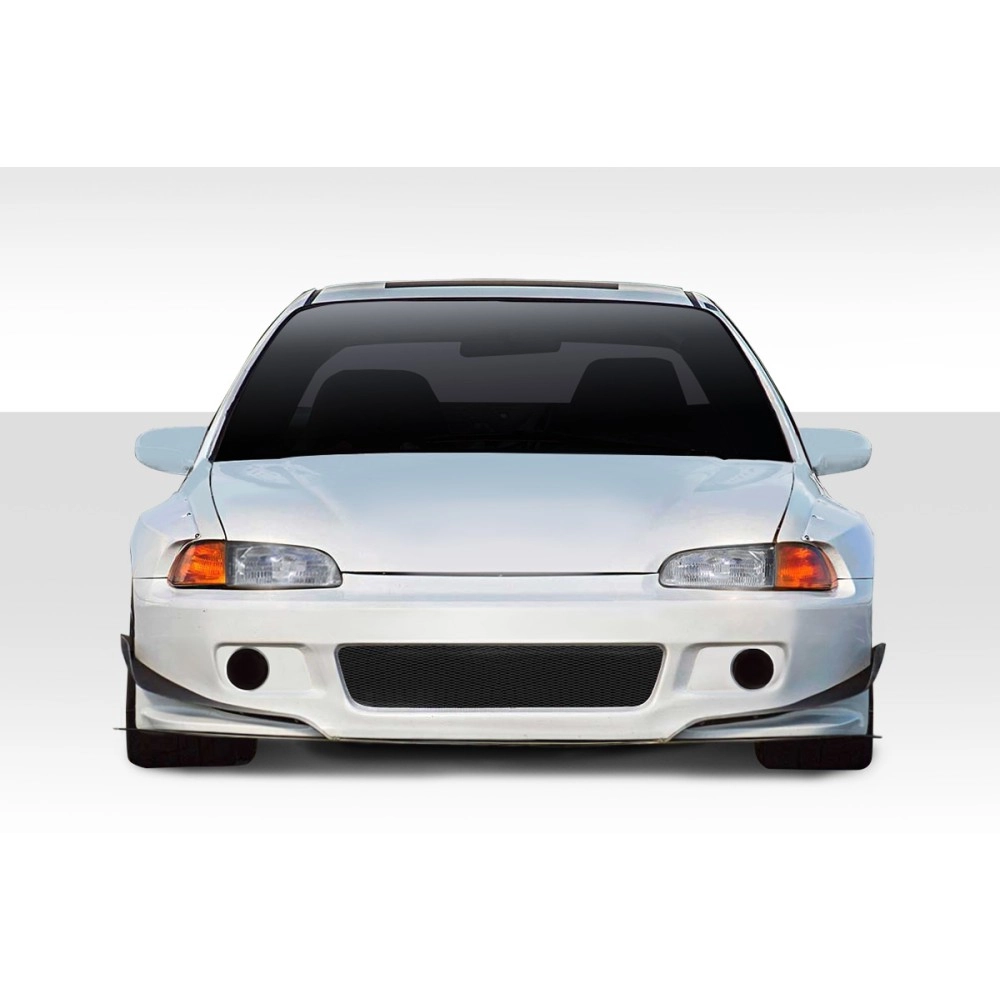Duraflex 114894 - TKO RBS Wide Body Front Bumper Cover For 1992-1995 Honda Civic - 1 Piece