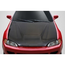 Carbon Creations 114970 - Vader Hood For 1992-1995 Honda Civic - 1 Piece