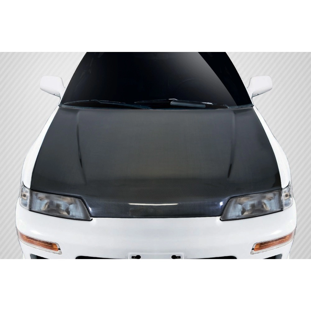 Carbon Creations 114972 - JDM OEM Look Hood For 1988-1991 Honda Civic - 1 Piece