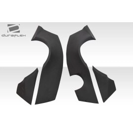 Duraflex 114992 - Grid Rear Fender Flares For 2010-2015 Chevrolet Camaro - 4 Piece