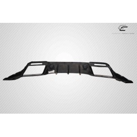 Carbon Creations 115006 - Grid Rear Diffuser For 2018-2023 Ford Mustang - 1 Piece