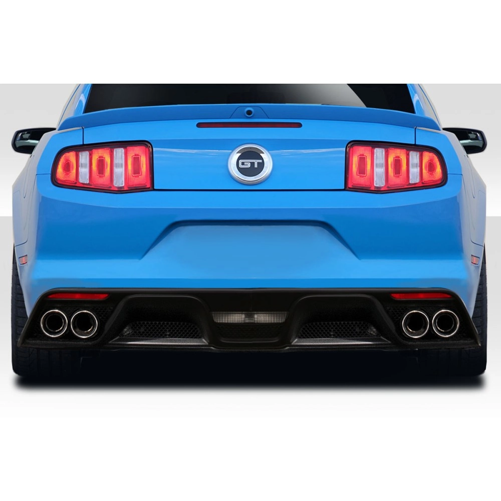 Duraflex 115039 - GT350 Look Rear Bumper For 2010-2012 Ford Mustang - 1 Piece