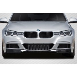 Aero Function 115060 - AF-1 Front Add On Lip Under Spoiler For 2012-2018 BMW 3 Series - 1 Piece