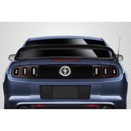 Carbon Creations 115077 - GT350 Look Rear Wing Spoiler For 2010-2014 Ford Mustang - 2 Piece