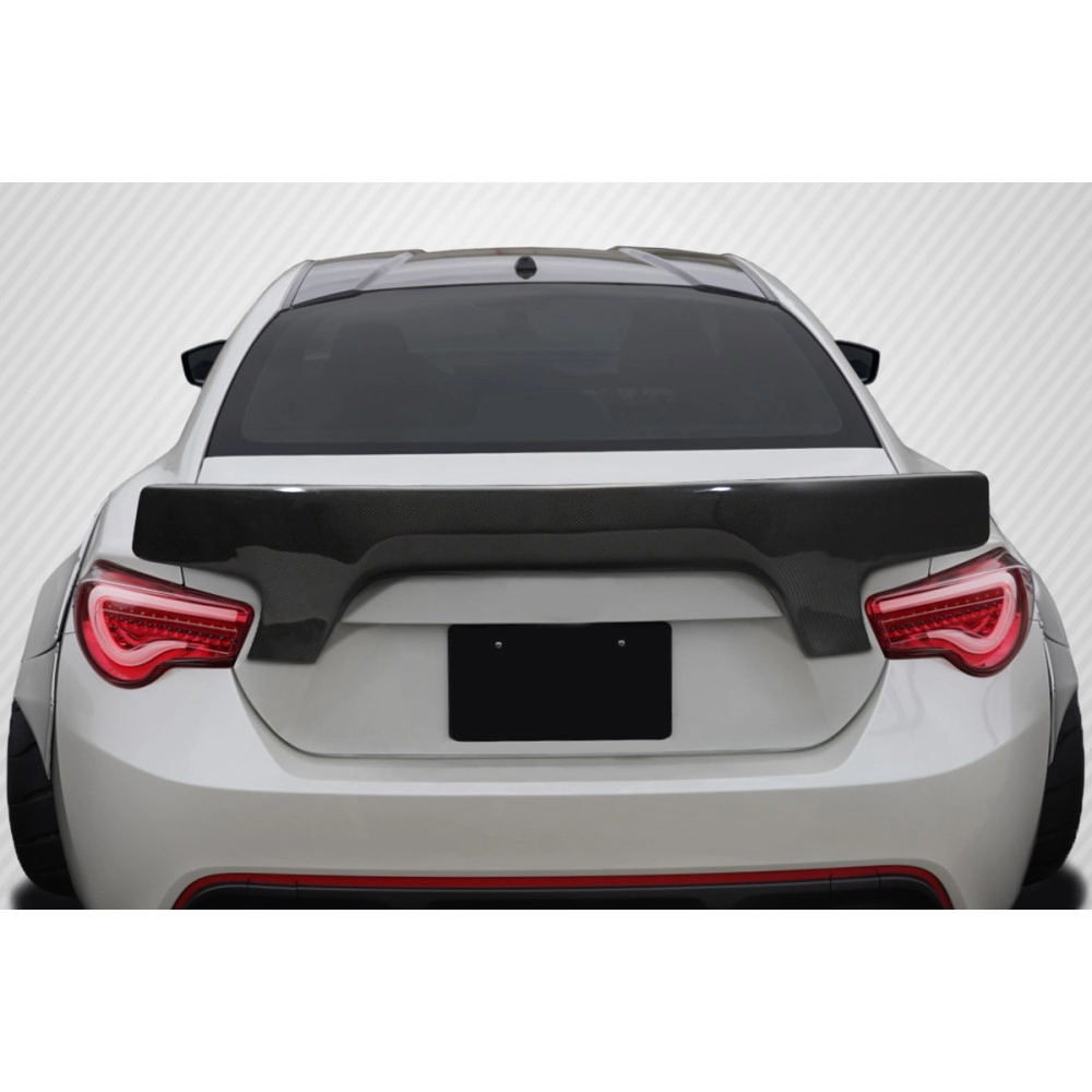 Carbon Creations 115121 - GT500 V2 Rear Wing Trunk Lid Spoiler For 2013-2020 FR-S Toyota 86 Subaru BRZ - 1 Piece