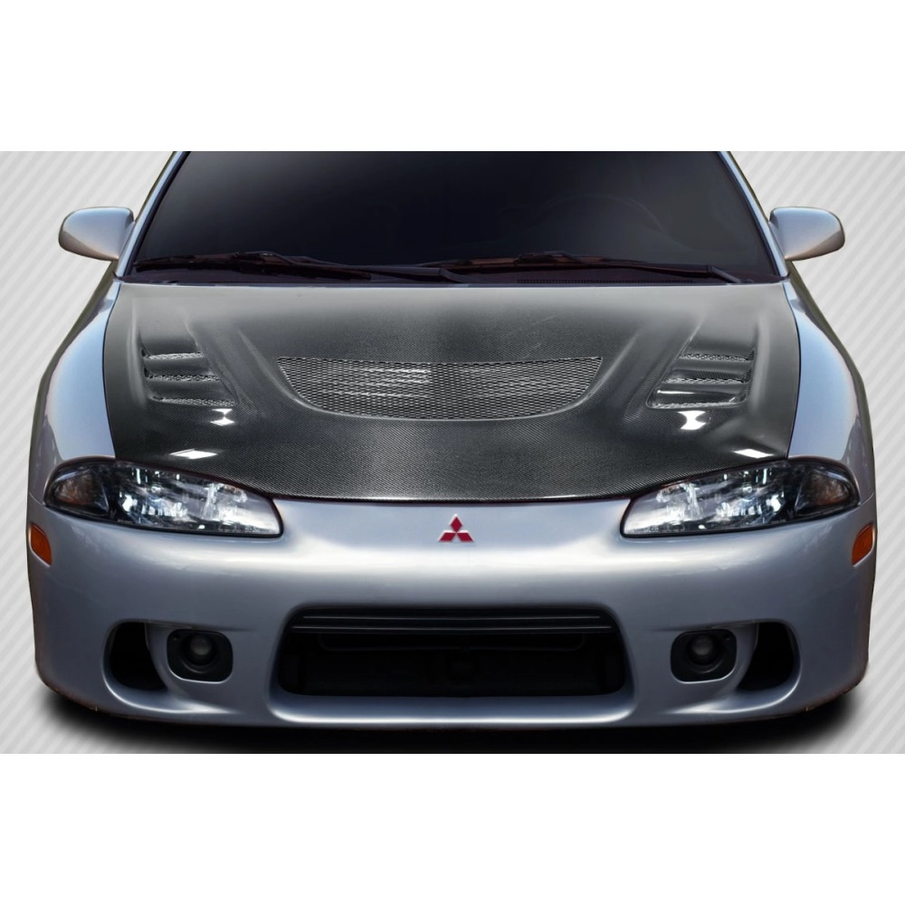 Carbon Creations 115128 - Evo GT Hood For 1995-1999 Mitsubishi Eclipse - 1 Piece