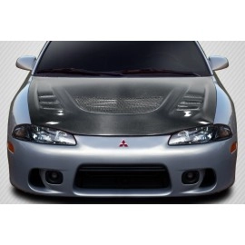 Carbon Creations 115128 - Evo GT Hood For 1995-1999 Mitsubishi Eclipse - 1 Piece