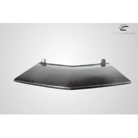 Carbon Creations 115150 - LP560 LP570 Look Front Middle Add On Lip Spoiler Air Dam For 2004-2013 Lamborghini Gallardo - 1 Piece