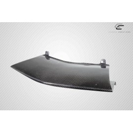 Carbon Creations 115150 - LP560 LP570 Look Front Middle Add On Lip Spoiler Air Dam For 2004-2013 Lamborghini Gallardo - 1 Piece