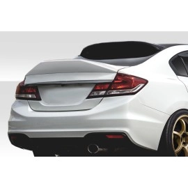 Duraflex 115215 - KMZ Rear Wing Spoiler For 2012-2015 Honda Civic 4DR - 1 Piece