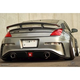 Duraflex 115273 - N4 Rear Bumper Cover For 2003-2008 Nissan 350Z - 1 Piece