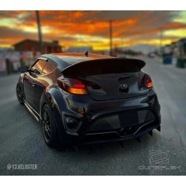 Duraflex 115294 - D1 Rear Wing Spoiler For 2012-2017 Hyundai Veloster - 1 Piece