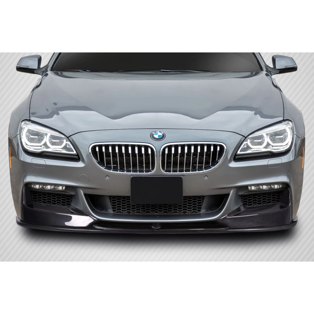 Carbon Creations 115304 - M Tech Front Lip Under Spoiler Air Dam For 2011-2019 BMW 6 Series - 3 Piece
