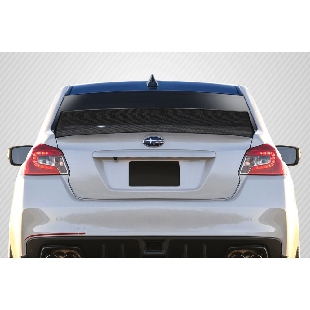 Carbon Creations 115384 - Duckbill Rear Wing Spoiler For 2015-2021 Subaru WRX-1 Piece