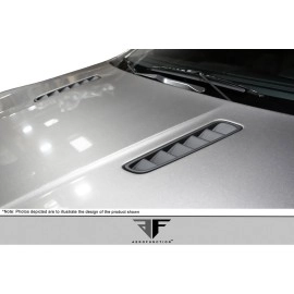 Aero Function 115421 - AF-1 Hood Vents For 2006-2017 Aston Martin Vantage - 2 Piece