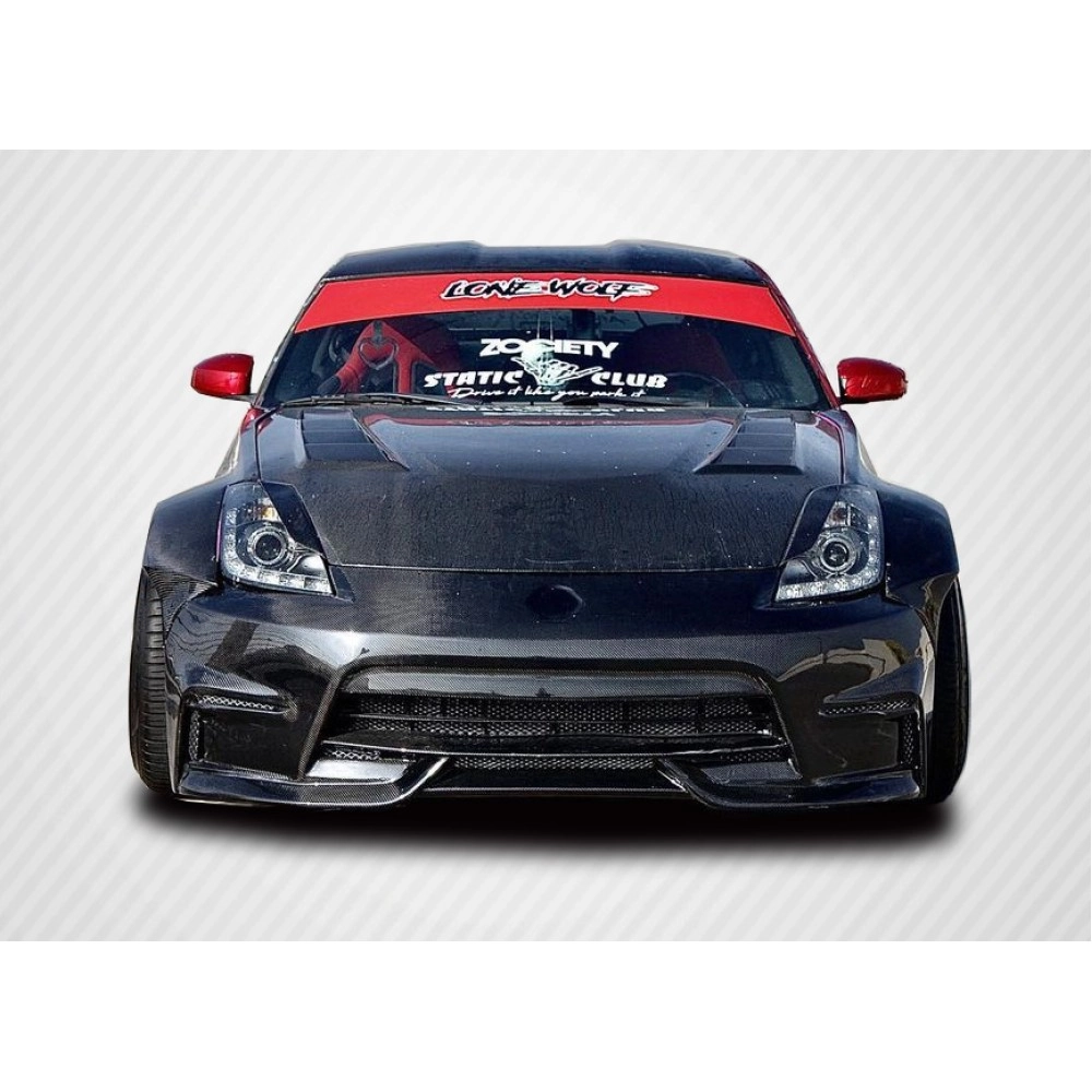Carbon Creations 115458 - N4 Front Bumper Cover For 2003-2008 Nissan 350Z - 1 Piece