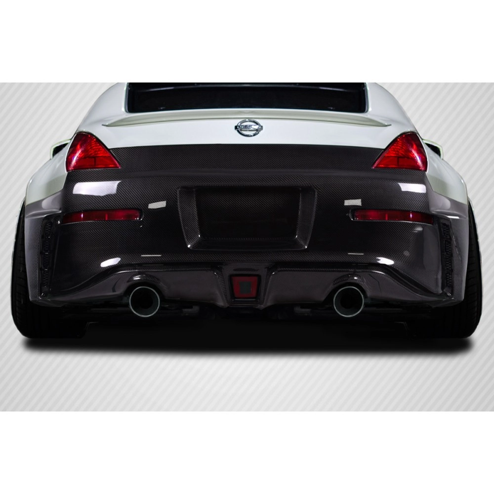 Carbon Creations 115459 - N4 Rear Bumper Cover For 2003-2008 Nissan 350Z - 1 Piece