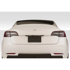 Duraflex 115471 - GT Concept Rear Wing Spoiler For 2018-2023 Tesla Model 3 - 1 Piece