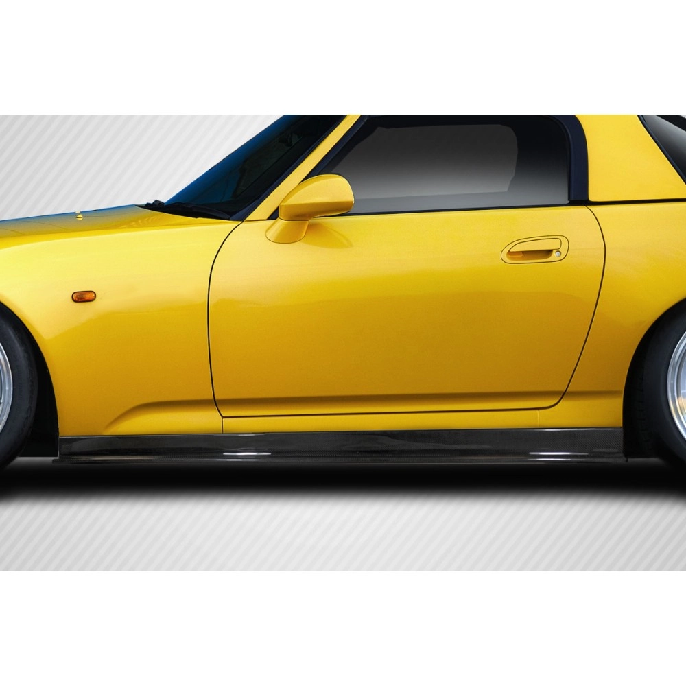 Carbon Creations 115539 - Type JS Side Skirts Rocker Panels For 2000-2009 Honda S2000 - 2 Piece