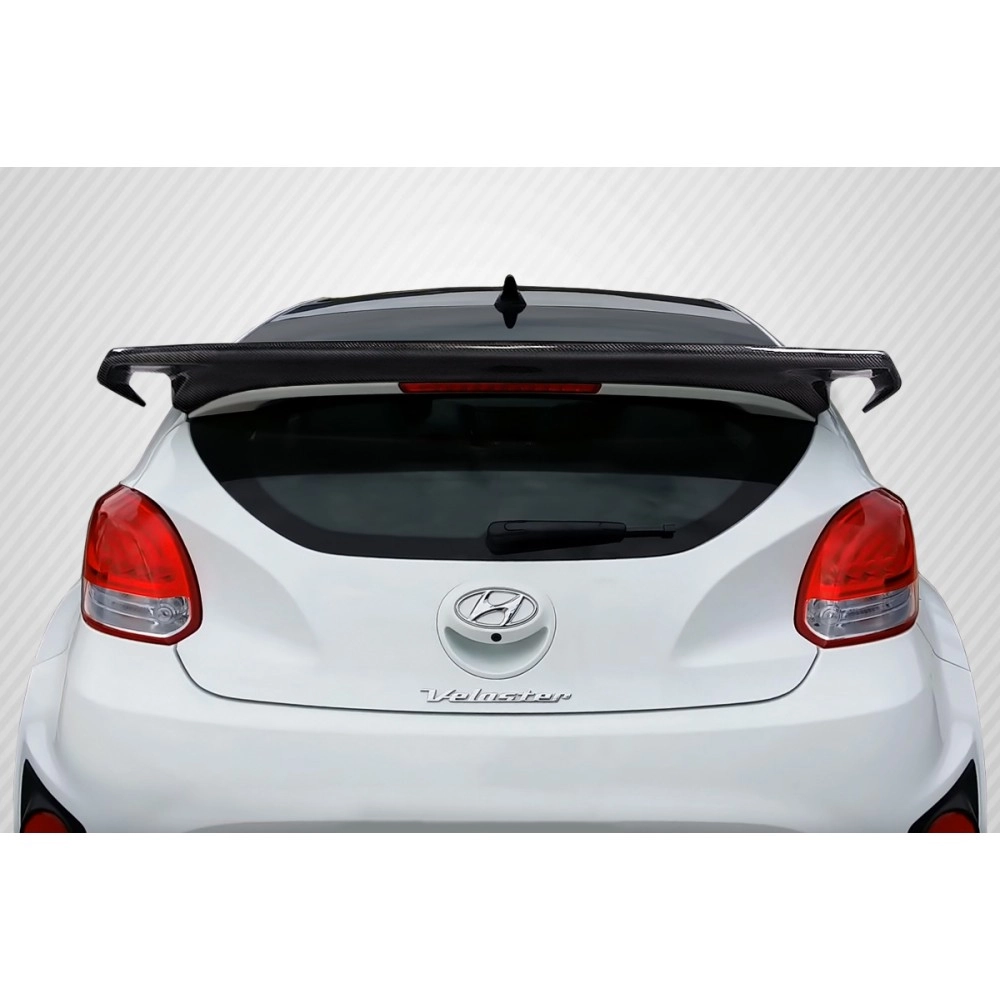 Carbon Creations 115542 - Sequential Rear Wing Spoiler For 2012-2017 Hyundai Veloster Turbo - 1 Piece