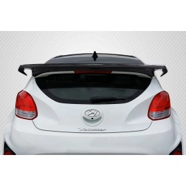 Carbon Creations 115542 - Sequential Rear Wing Spoiler For 2012-2017 Hyundai Veloster Turbo - 1 Piece